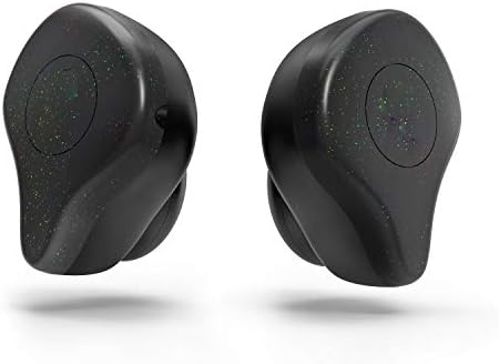 Bluetooth 5.0 Earbuds, True Wireless Earbuds with Microphone, IPX7 Waterproof for Swimming Cordless Headphones, Automatic Pairing, Stereo Headset, 24 Hours Playtime, LED Power Display (Grey)