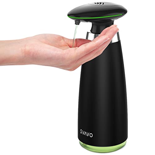 SVAVO Automatic Soap Dispenser, 12oz / 350ml Battery Operated Touchless Soap Dispensers with