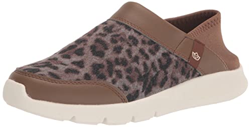 Spenco Women's Cabriolet Sneaker, Brown Leopard, 6.5 at Amazon