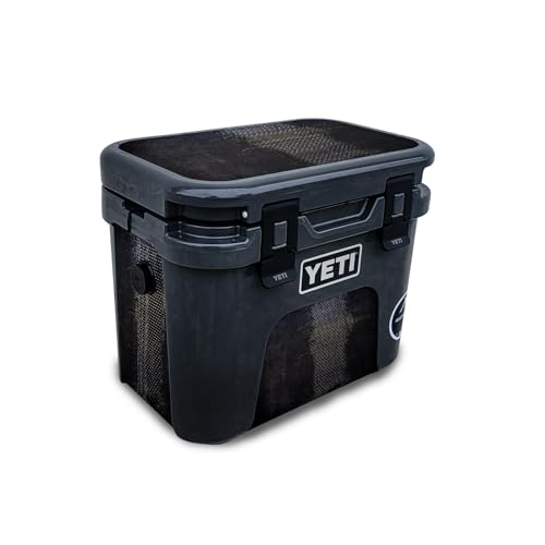 Skin Compatible with Yeti Roadie 15 Hard Cooler - Ripped - Premium 3M Vinyl Pro…