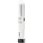 Cricut Smart Permanent Vinyl - Shimmer Silver, 3ft Roll (13'x36') | For Explore and Maker 3 - Matless cutting for long cuts up to 12ft