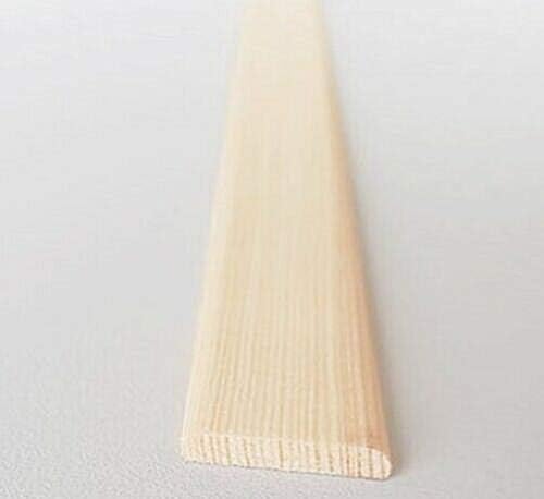 TMW Pine Flat Trim Moulding 1M Beading Timber Edging 90mm x 8mm