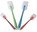 HiramWare Silicone Spatula Set of 4 - Heat Resistant Flexible Spatula 450F with Stainless Steel Core - Food Grade Premium Good Grip Kitchen Utensils - Seamless, Heavy Duty, BPA Free, Dishwasher Safe