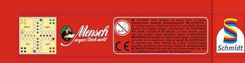 Schmidt Spiele 51204 Mensch ärgere Dich Nicht, Bring Mich mit Spiel in der Metalldose, Bunt 2
