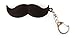 Kikkerland KRL31TC Mustache Keychain with Sound