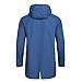 Romanstii Mens Jacket Lightweight Windproof Fashion Raincoat Mens Waterproof with Hood Long,Unisex,for Any Outdoor Activities