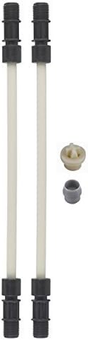Stenner Pump UCCP2FD Santoprene Replacement Tube with Duckbills - 2 pk