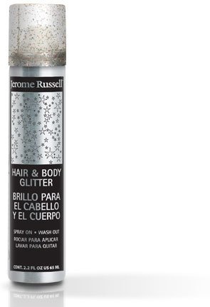 Jerome Russell Tempr'y Glitter Spray for Hair & Body 2.2oz (Multi)