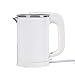 T-magitic 0.5 Liter Portable Electric Kettle,110V / 220V Dual Voltage, Little Travel Kettle, Small Size,Mini Kettle - Boiling Water For Coffee, Tea(White)