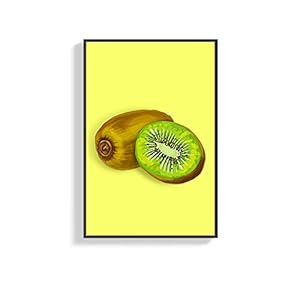 Framed Canvas Wall Art for Living Room, Bedroom Colorful Fruits Canvas Prints for Home Decoration Ready to Hang - 16x24 inches