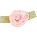 Amazon.com: Offray Ribbon Roses-Small 40/Pkg-Light Pink