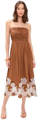 ramy brook milani lace hem dress Milani Strapless Lace Detail Dress (Women)
