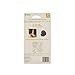 VELCRO Brand for Fabrics | Permanent Sticky Back Fabric Tape for Alterations and Hemming | Peel and Stick - No Sewing, Gluing, or Ironing | Pre-Cut Ovals, 1 x 3/4 inch, Black - 16 Sets