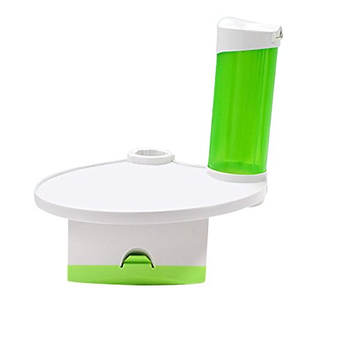 SoHome 1Set Dental Chair Accessories Mounted Tray with Tissue Box Disposable Cup Holder New (Green)