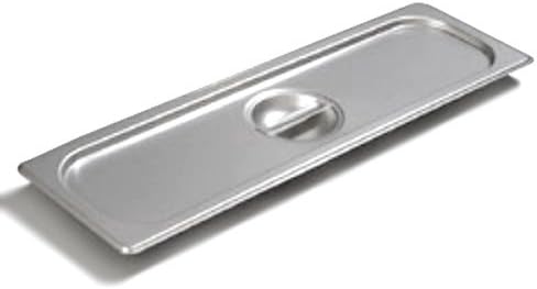 Value Series 75059 Solid Cover for 22 Gauge Half-Size Long Steam Table Pans