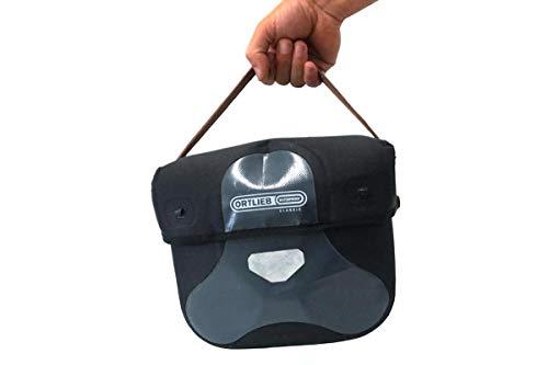 oopsmark Ortlieb Ultimate Handlebar Bag Strap – Brown Leather