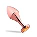 Utimi Upscale Butt Plug Anal Plug in Rose Gold for Anal Masturbation