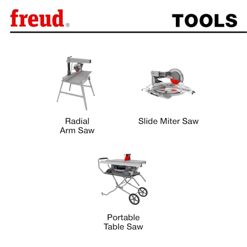 Freud Thin Kerf Sliding Compound Miter Saw Blade with Premium Tico Hi-Density photo 12