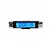 Multifunctional Digital LCD Display LED Blue Backlight Car Clock Thermometer Time Temperature Battery Detector