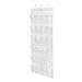 Honey-Can-Do 24-Pocket Non-Woven Over The Door Shoe Organizer, White