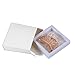 ACCGLORY Metal Claw Clip Vintage Hair Clamp for Hair Women Girls Hair Accessories Rose Gold Hair Jaw Clip 1 Count (Fan-Rose Gold)