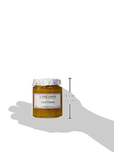 Coco Passion - Coconut and Passion Fruit Jam - L'Epicurien 11.6 oz