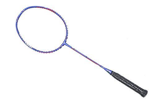 Yonex Duora 10 LCW Badminton Racket (Unstrung/Strung) w NG98 @ 24 lb (Jewelry Blue Strung with NG 95 at 24lbs)