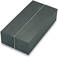 Ceramic Rectangular Square Magnets - Bulk Heavy Duty C8 Grade Rectangle Ferrite Block Magnet 1x1x4 Bar Magnet (Pack of 2)