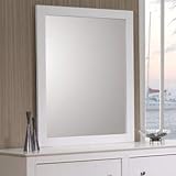 Selena Rectangular Dresser Mirror White