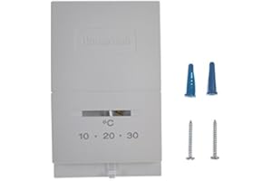 Honeywell 24V Mercury Free Thermostat Heat only. Color Premier White