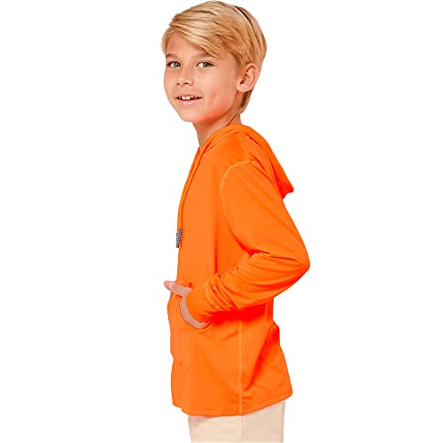 INGEAR Boys UPF 50+ Sun Protection UV Hoodie T-Shirt Long Sleeve