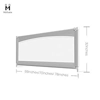 MAYbabe Bed Rails for Toddlers-Extra Long and Tall Infants Guardrail(Guard for Kids Twin,Double,Full Size Queen&King). (70in)