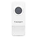 Spigen E100W Wireless Doorbell with 1 Button/Transmitter and 1 Ringer/Receiver and 1000 Feet Range with Over 50 Chimes