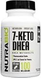 NutraBio 7-KETO DHEA 100mg - 60 Vegetable Capsules