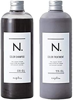 ナプラ N. エヌドット カラーシャンプー 320mL ＆ トリートメント 300g Si（シルバー） セット