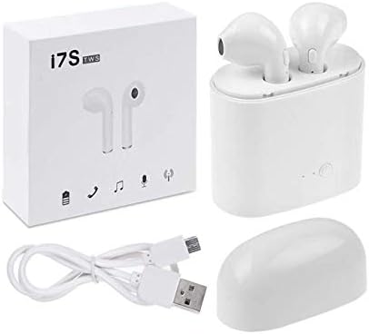 coolflick Wireless Bluetooth earpodes T7s with mic & Charging doc Compatible with iOS & Android