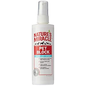 Nature's Miracle Pet Block Repellent Spray to Discourage Scratching