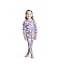 Hatley Girls' Organic Cotton Long Sleeve Printed Pajama Sets