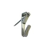 20 lb Picture Hanger Hooks with Nails - 100 Pack
