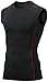 TM-MUA05-KKR_Medium Tesla Men's R Neck Sleeveless Muscle Tank Dry Compression Baselayer
