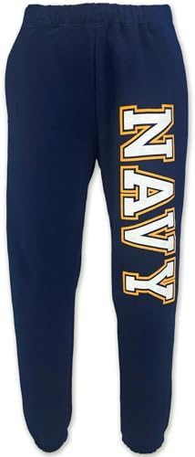 Amazon.com: Navy Sweatpants - Classic Military Theme Elastic