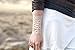 Lace Wrist Cuff Bracelet (Tan) Stretch for Women