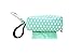Oh Baby Bags Diaper Bag Clip-On Dispensers with Disposable Bags for Dirty Diapers and Other Messes -Set of 2 - Sea Dots and Gray Dots