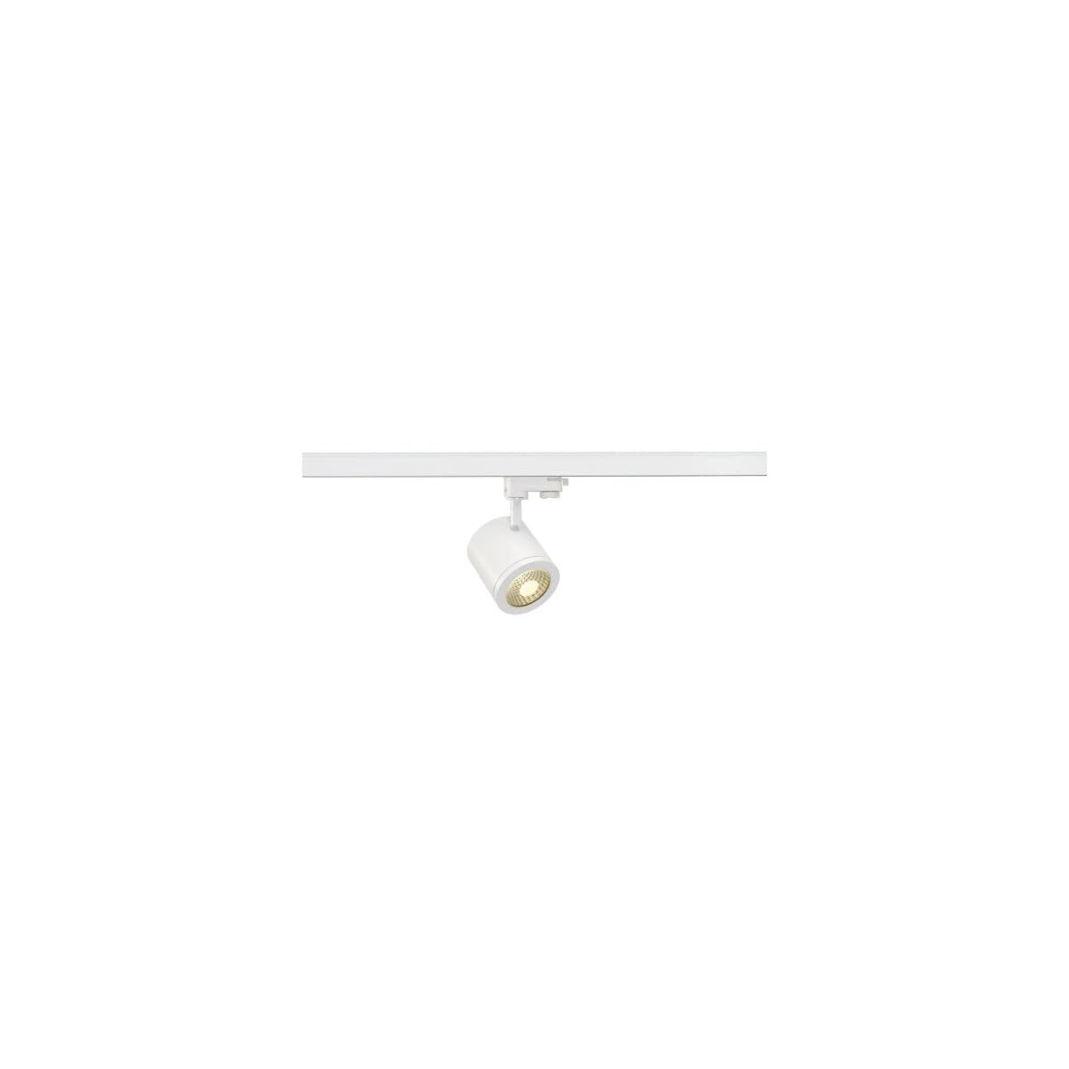 SLV 3-Phase System spot Enola_C / LED 3-Phase Spotlight, spot, Ceiling Spotlight, Ceiling Light, Track System, Indoor Lighting / 3000K 12W 900lm White 55 Degrees