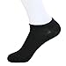 FABNFIT 6 Packs Men's Low Cut Socks/No Show Socks 100% Cotton Ventilated Casual/Running Socks,Perfect For Summer Wear