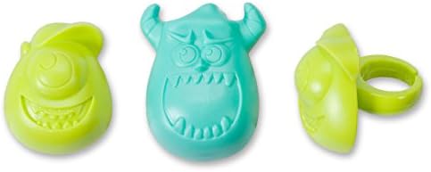 CakePicke cake cupcake topper Monsters University Mike & Sulley Cupcake Rings - 12 Ct