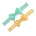 WillingTee Baby Girls 4.5 Inch Grosgrain Ribbon Boutique Hair Bows Headband, 30 Colors - Fantastic Hair Accessories for Baby Girls, Infants, Toddlers, Kids, Children & Teens