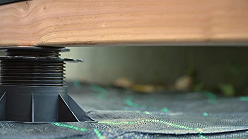 Stelzlager höhenverstellbar für die Unterkonstruktion ihrer Terrasse aus Holz, WPC oder Aluminium eignen sich die… – Bild 3