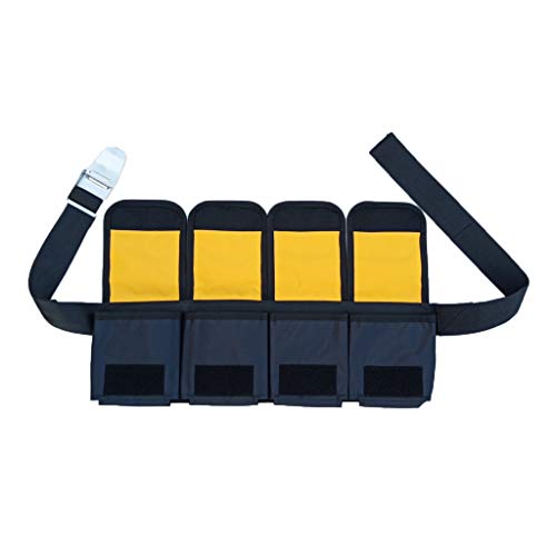 Seafard Scuba Diving Pockets Weight Belt Snorkeling Waist Bands for Free Diving - 4 Pocket - Thumbnail 4
