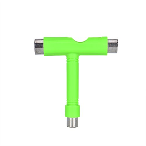 Alouette Skate Tool Set of 2,All-In-One Multifunctional portable T-tool&Y-tool for skateboard (green)